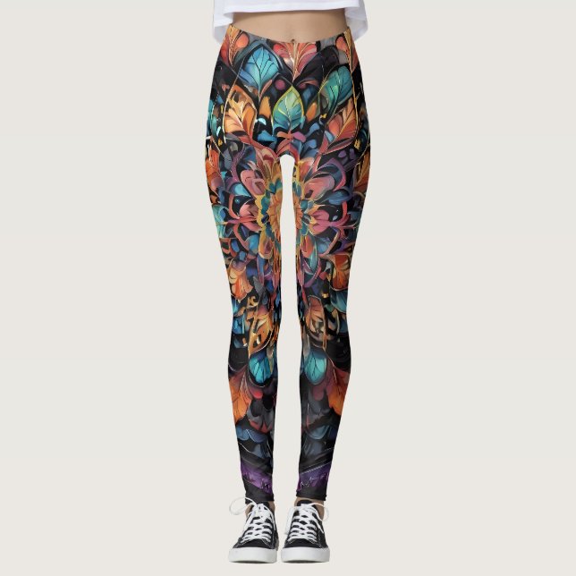 Bohemisch Paisley no 3 Leggings