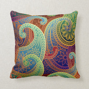 Bohemisch Paisley Timeless Pattern Kissen