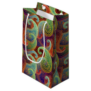 Bohemisch Paisley Timeless Pattern Kleine Geschenktüte
