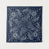Bohemisch Paisley Vintag Print