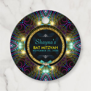 Bohemisch Princess Hübsch Lights Bat Mitzvah Geschenkanhänger