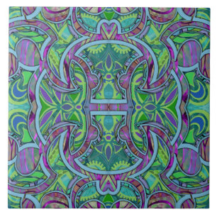 Bohemisch Puzzle Cooltone Fliese