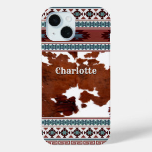 Bohemisch South Western Cowhide Cowgirl Style Case-Mate iPhone Hülle