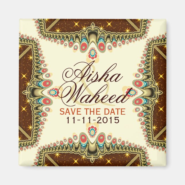 Bohemisch Stars kündigen Hochzeitdatenzeitschrift  Magnet (Vorne)