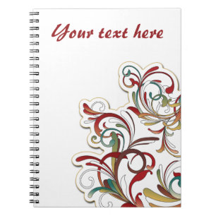 Bohemisch Style Floral Notebook Notizblock