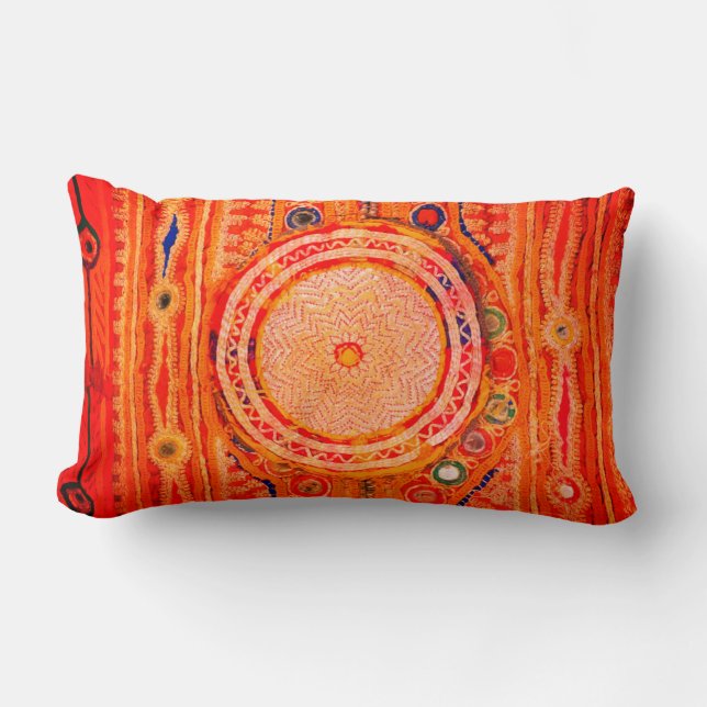 Bohemisch-Throw-PIllow Lendenkissen (Vorderseite)