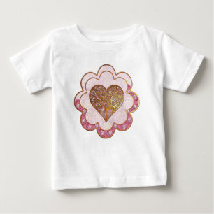 Bohemisch Valentine Whimsey 3D Baby T-shirt