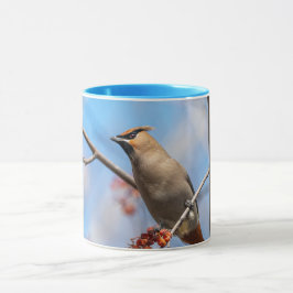 Bohemisch Waxwing - Kanadische Wildtiere - Fotogra Tasse