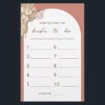 Bohemisch Wie alt war der Flyer des Brautduschensp<br><div class="desc">Dieser böhmische Stil, der mit der Boho Terracotta Pampas Grass Collection abgestimmt wurde, zeigt den trendigen und beliebten Bogen in Terracotta-Farbtönen. Für eine erweiterte Anpassung dieses Designs, z.B. das Ändern des Layouts, des Schriftartes oder der Textgröße, klicken Sie bitte auf den obigen Button "KENNEN". Bitte kontaktieren Sie mich für weitere...</div>