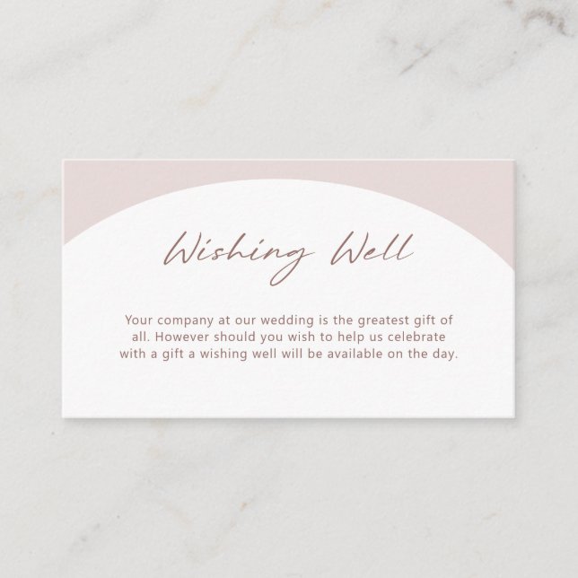 Bohemische Arsch-Wunschkarte Begleitkarte (Vorderseite)