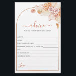 Bohemische Beratung für die Bridge-Karte<br><div class="desc">Bohemische Terracota-Beratung für die Brautkarte</div>