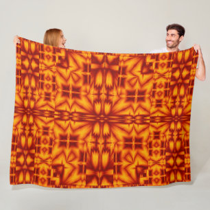 Bohemische Blume 241 Fleecedecke