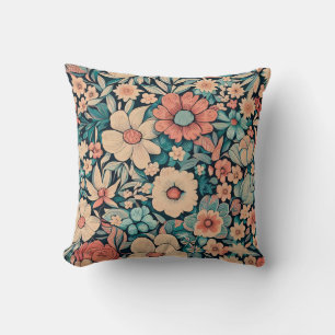 Bohemische Blume Kissen