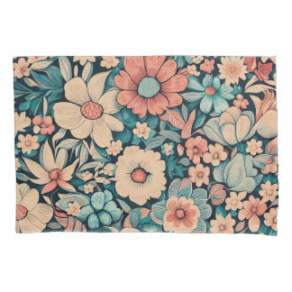 Bohemische Blume Pillow Case Kissenbezug