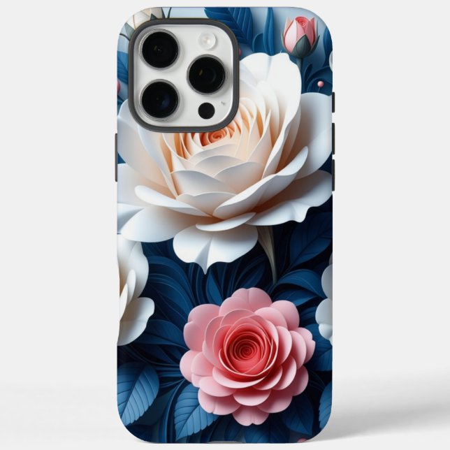 Bohemische Blumenkunst Perfekt für Geschenke Case-Mate iPhone Hülle (Rückseite)