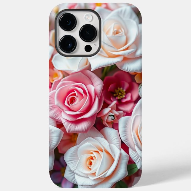 Bohemische Blumenkunst Perfektes Geschenk für Ihre Case-Mate iPhone Hülle (Rückseite)