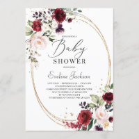 Bohemische Bordeaux-Rosa-Goldbrunnendusche