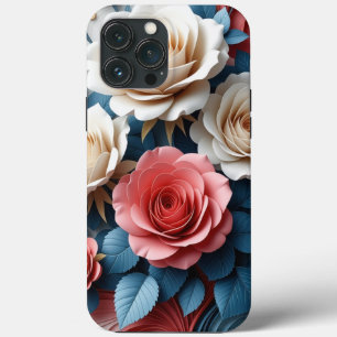 Bohemische florale Kunst Tough Perfekte Geschenke Case-Mate iPhone Hülle