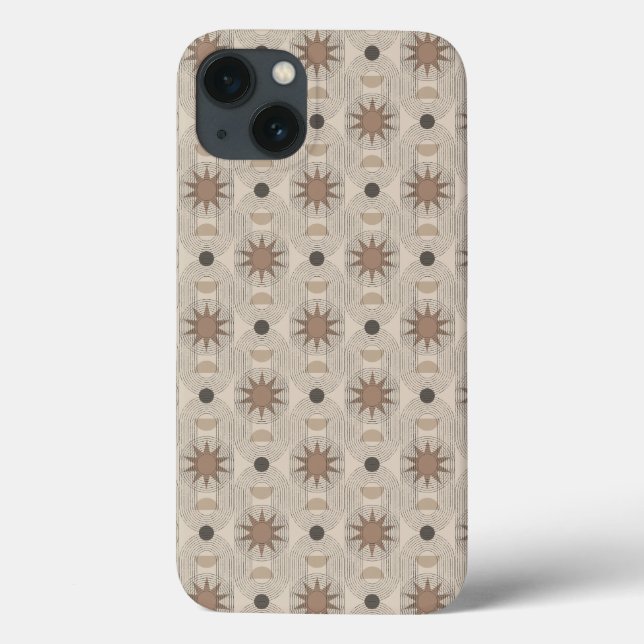Bohemische Geometrie - dynamisches Musterwerk Case-Mate iPhone Hülle (Rückseite)