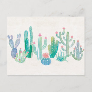 Bohemische Kaktus Postkarte