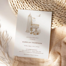 Bohemische Kinderzimmer Scene Baby Dusche