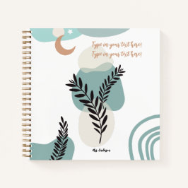 Bohemische Lehrerbewertung Moderne Sitte Notizbuch