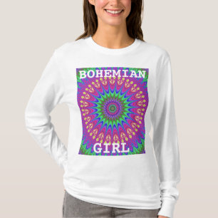 BOHEMISCHE MÄDCHEN-T - SHIRT
