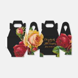 Bohemische moderne Hochzeit Geschenkschachtel