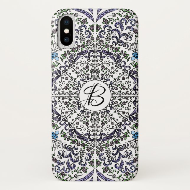 Bohemische Rhapsodie-Intrikation Case-Mate iPhone Hülle (Rückseite)