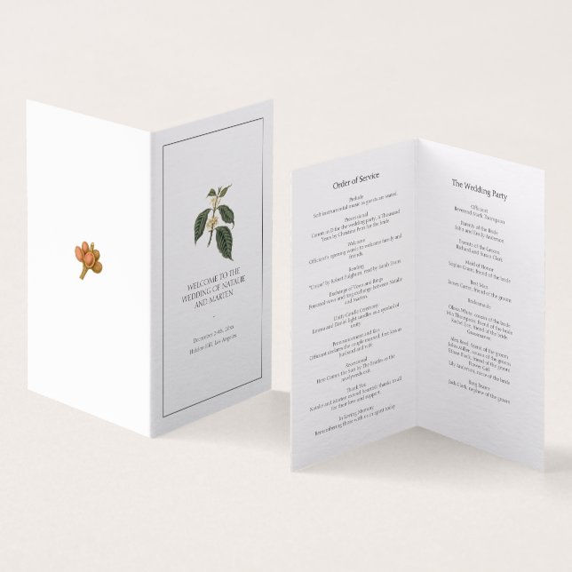 Bohemische rustikale Winter-Kaffeepause Einladung (Innenseite und Außenseite)