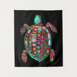 Bohemische Schildkrötenwand Wandteppich