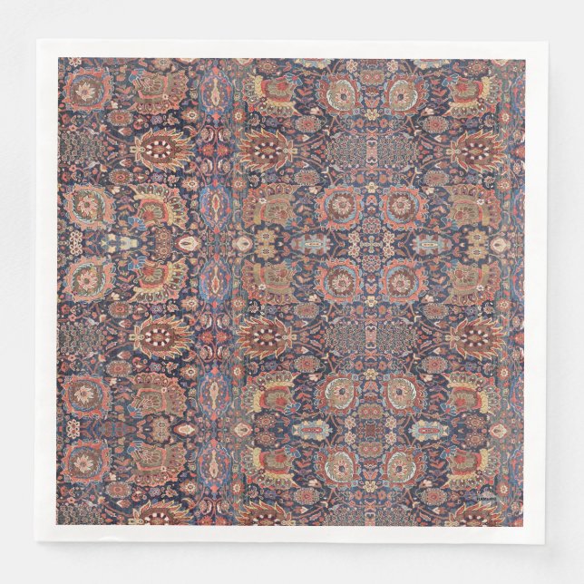 Bohemische Sinti und Roma Paper-Teller HAMbyWG Serviette (Vorderseite)