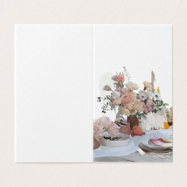 Bohemische Sommertablette (Außenseite Aufgefaltet)