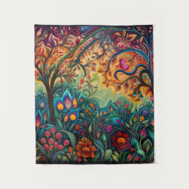 Bohemische Tapisserie Wandteppich