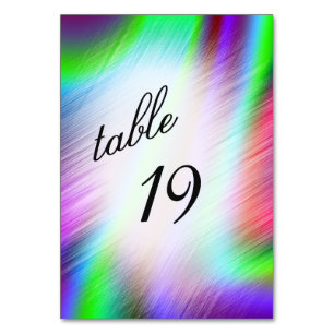 Bohemische Tischnummer