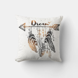 Bohemische Traumfeathers Kissen