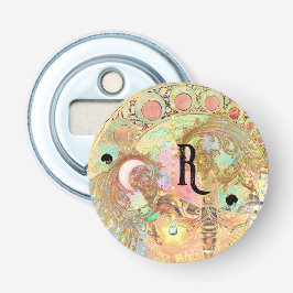 Bohemische Vintage Kunst einzigartig Hippie Pasta  Flaschenöffner