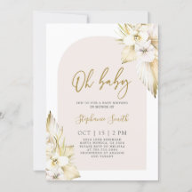 Bohemische Wüstendusche Einladung