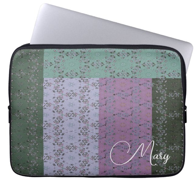 Bohemischer chic dec laptopschutzhülle (Vorderseite)