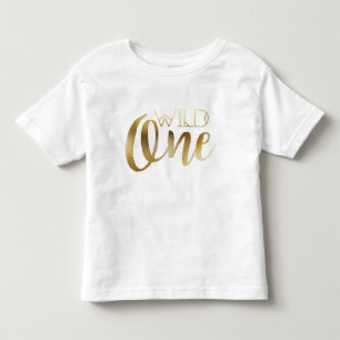 Bohemischer Chic-wilde   Stammes- Goldfolie Kleinkind T-shirt