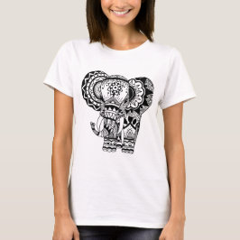 Bohemischer Elefantentank T-Shirt