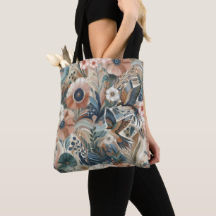 Bohemischer Farbmix und Thema Blume