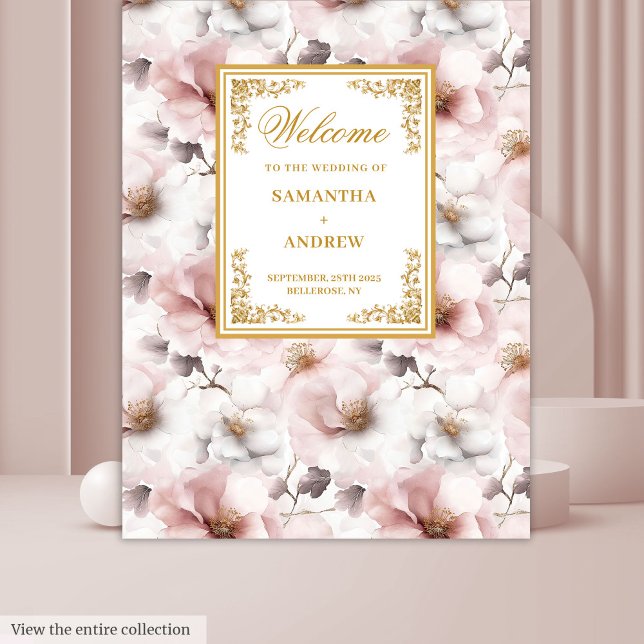 Bohemischer goldfarbener Hochzeitstag Wandteppich (Bohemian Dusty Pink Gold Wedding Backdrop

)
