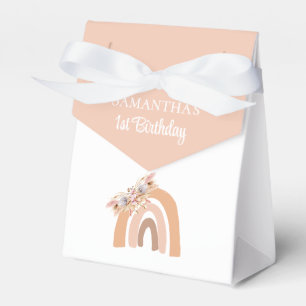 Bohemischer Regenbogen Pink Pastor Gesichtskasten Geschenkschachtel