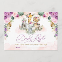 Bohemischer Safari Jungle Baby Duschdusche Windelw