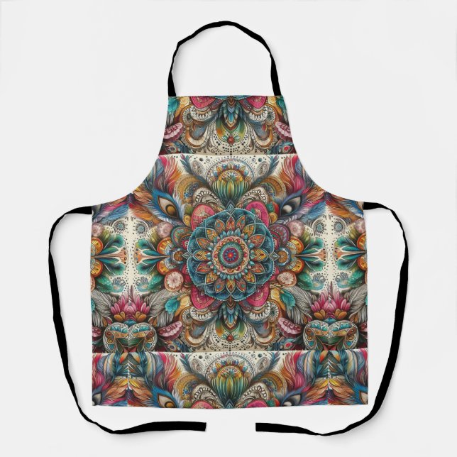 Bohemischer Stil Schürze (Vorderseite)