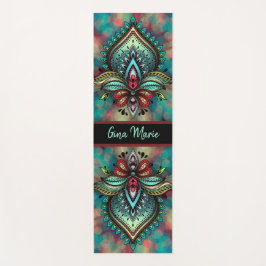 Bohemischer Stil Yogamatte