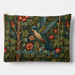 Bohemischer Vintager Kolibri personalisieren Zubehörtasche