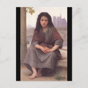 BOHEMISCHER VIOLIN PLAYER ITALIENISCHES MÄDCHEN VO POSTKARTE