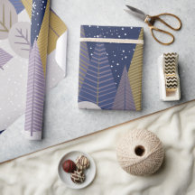 Bohemischer Wald mit Meeresblau, Weihnachten